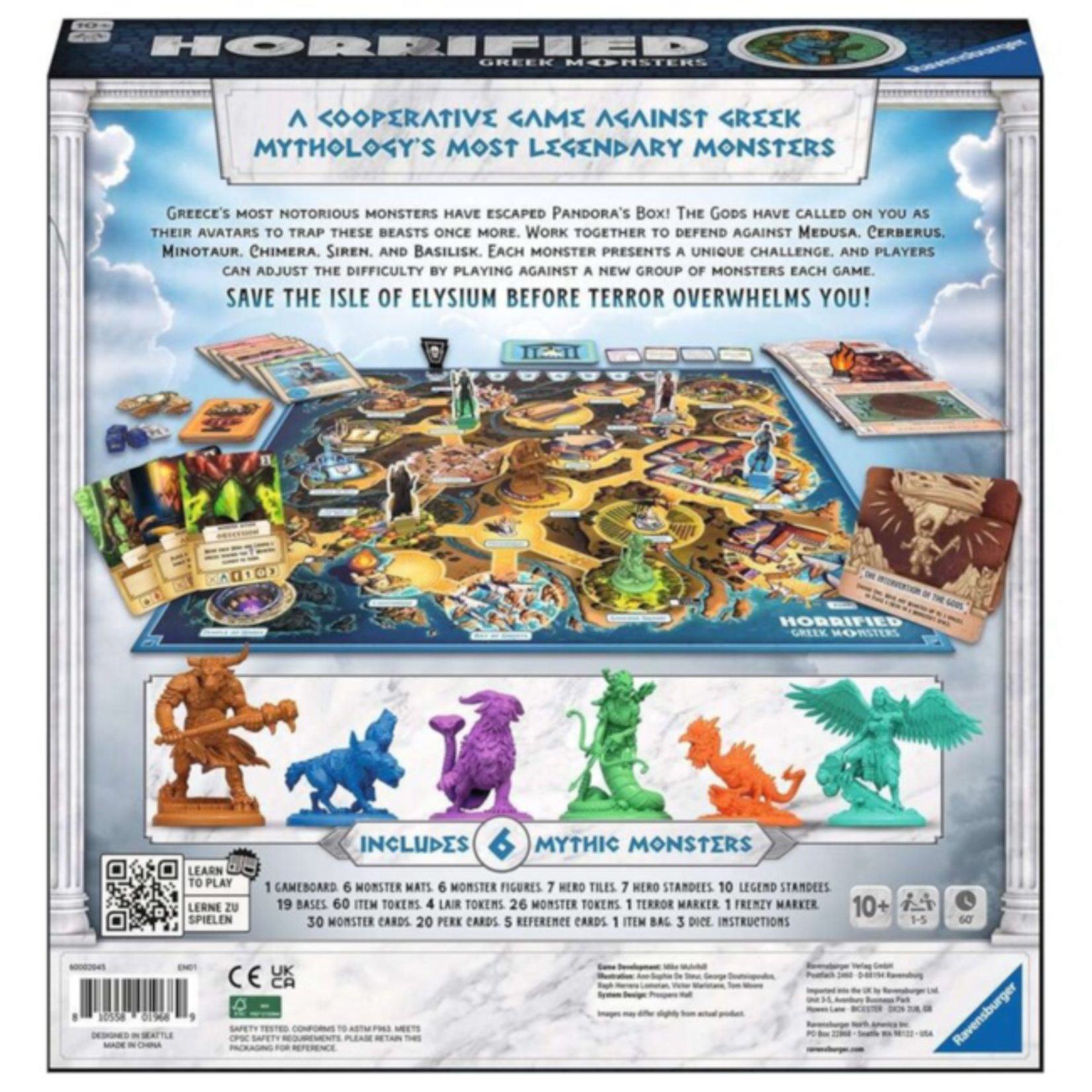 Ravensburger Horrified - Monstres Grecs