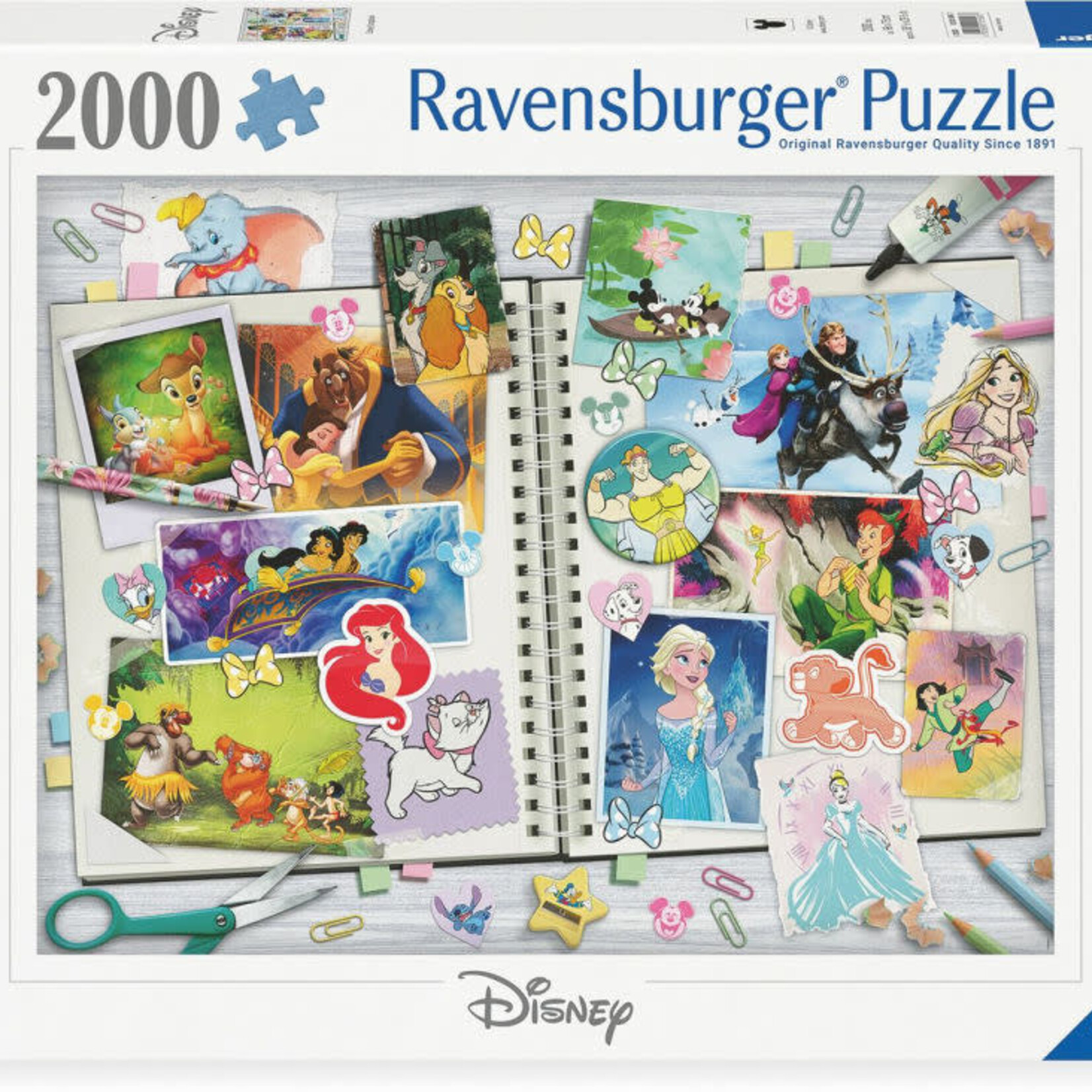 Ravensburger Ravens 2000 - Disney Scrapbook