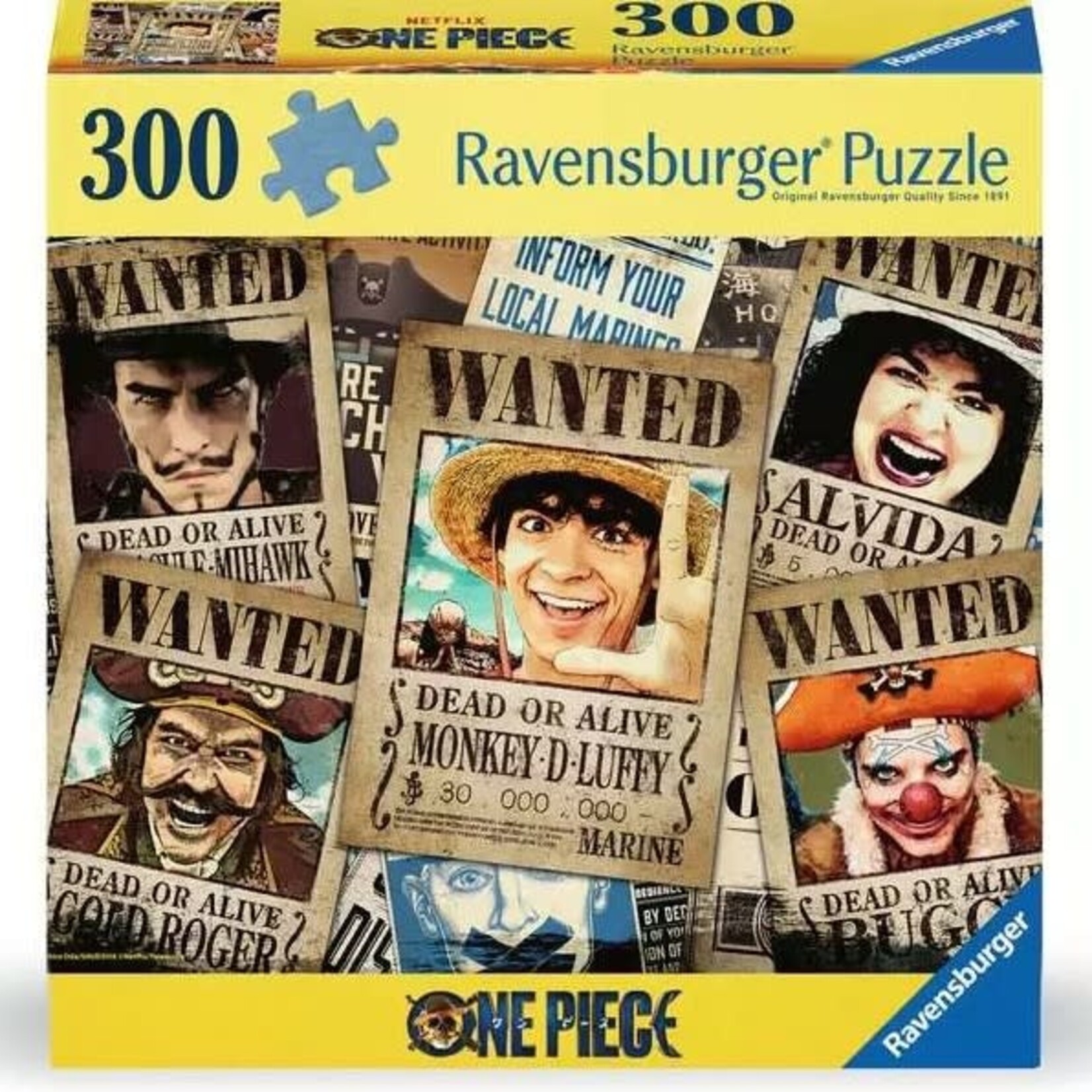 Ravensburger Ravens 300 - One Piece - Wanted