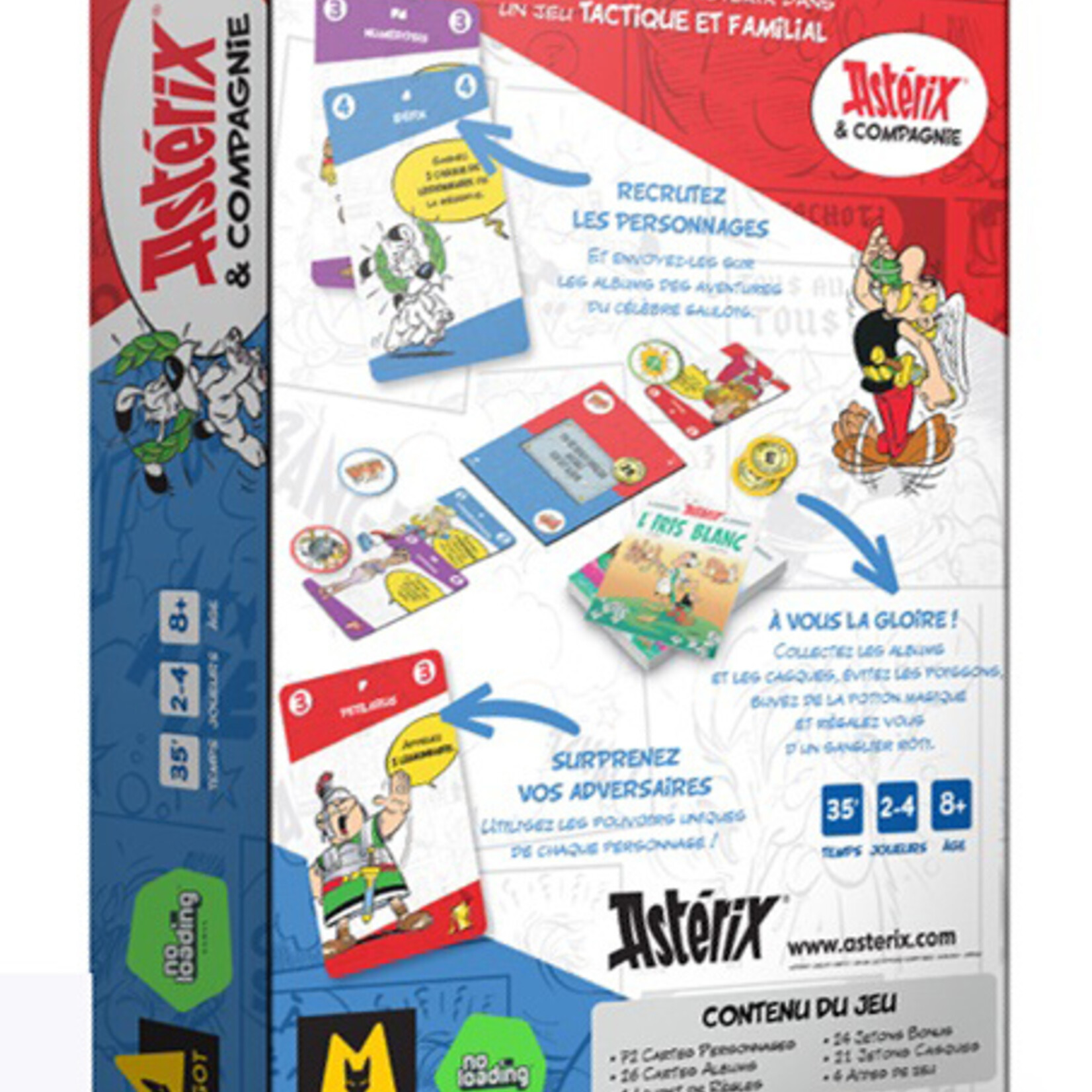 Matagot Astérix & Compagnie - Le jeu de cartes tactique et familial