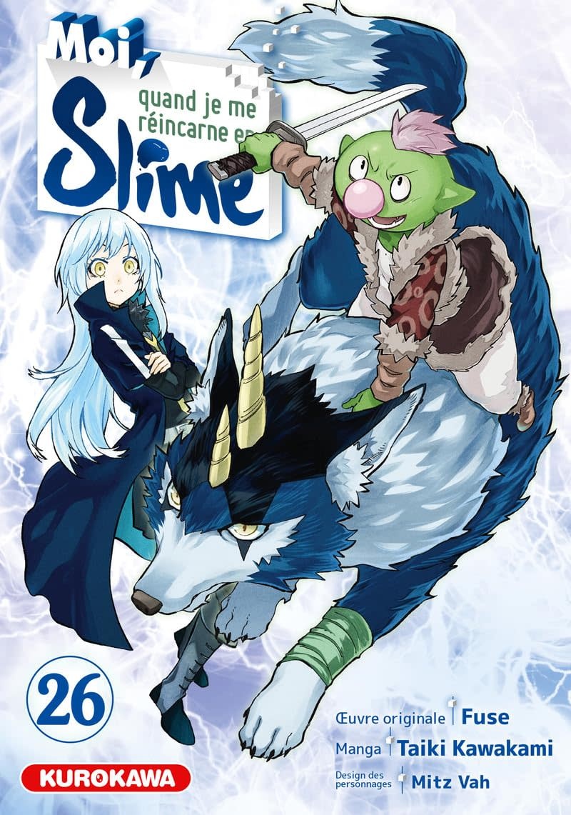 Kurokawa *****Manga - Moi, quand je me reincarne en slime Tome 26