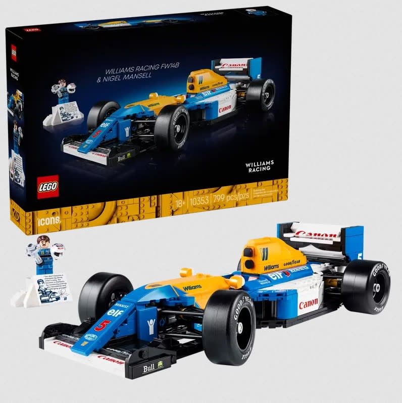 Lego Lego 10353  Icons - Williams Racing FW14B et Nigel Mansell
