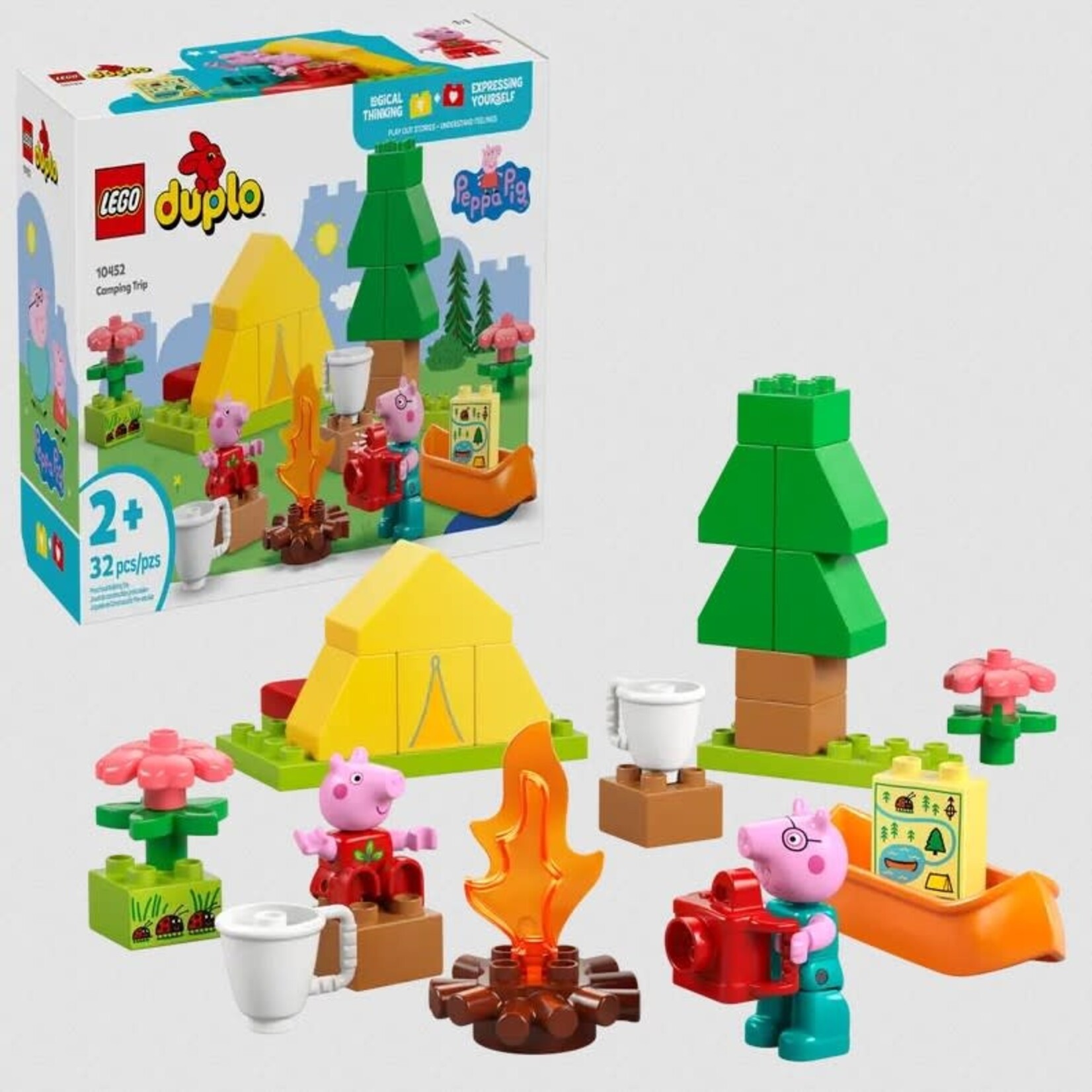 Lego Lego 10452  Peppa Pig - Le voyage en camping