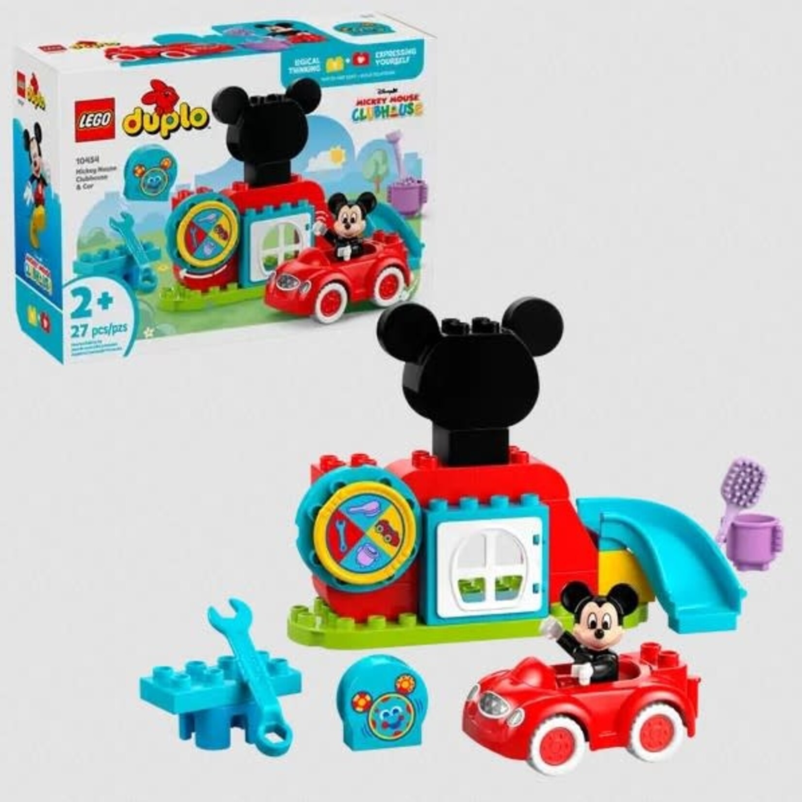 Lego Lego 10454  Duplo - La maison et la voiture de Mickey