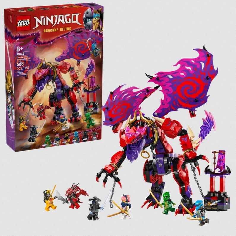 Lego Lego 71832 Ninjago - Thunderfang, le dragon du chaos