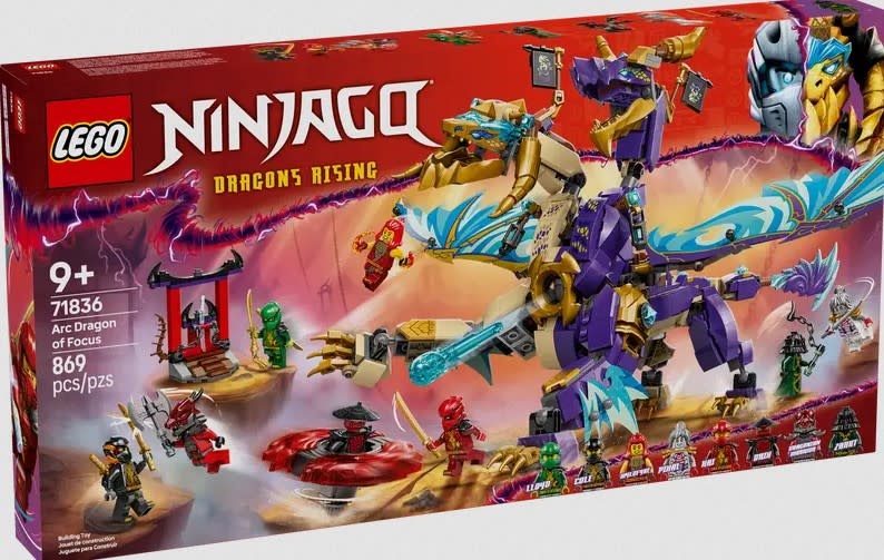 Lego Lego 71836 Ninjago - Arc, le dragon de la concentration