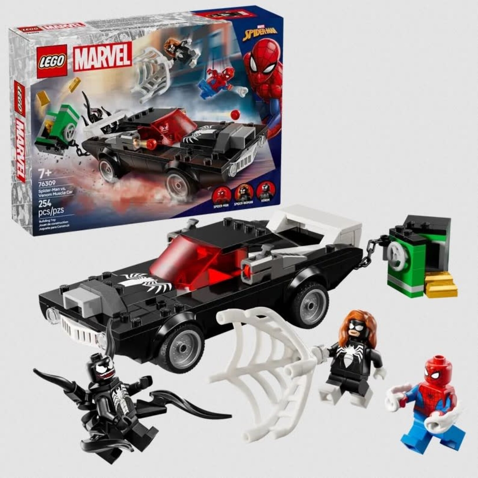 Lego Lego 76309 Marvel - Spider-Man contre la puissante voiture de Venom