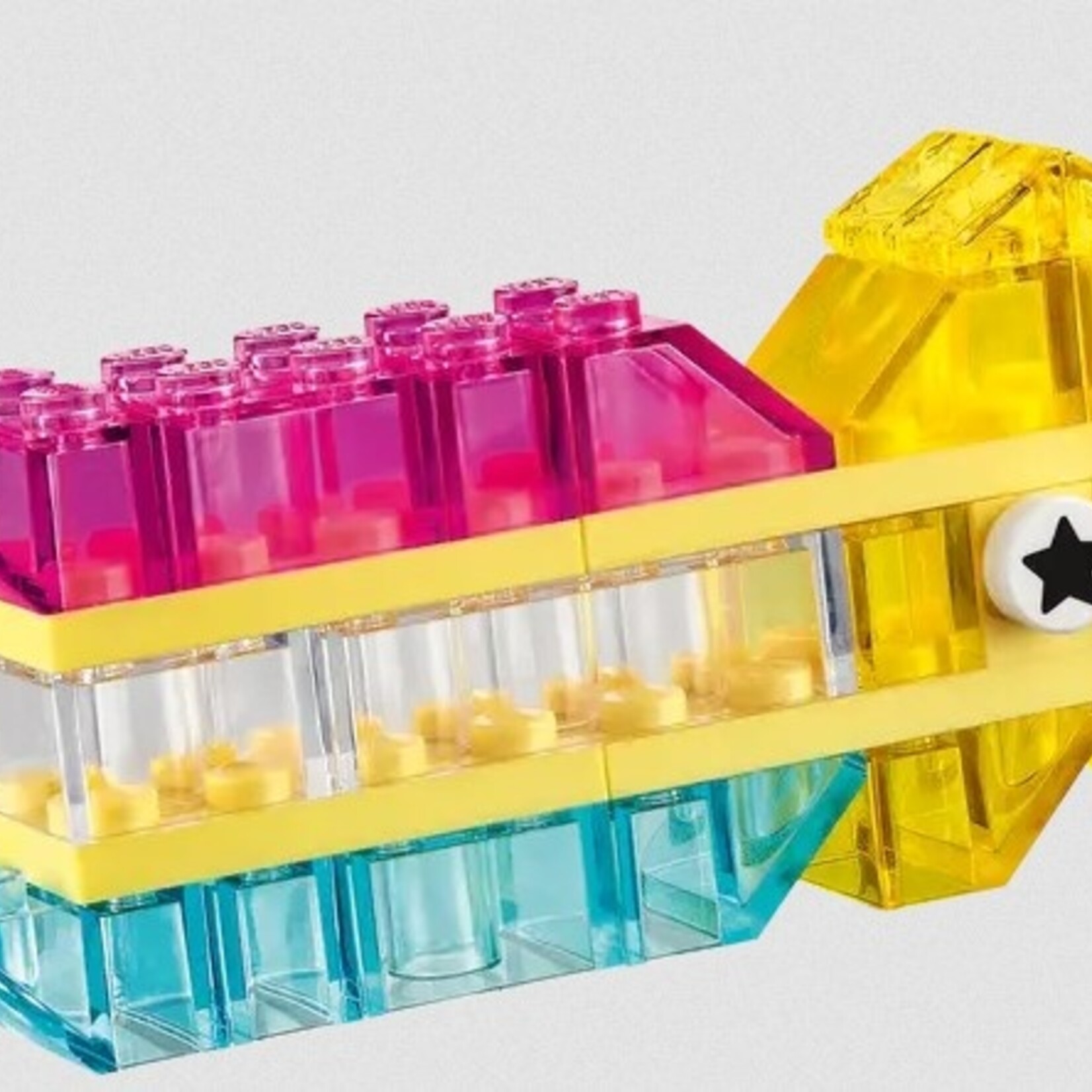 Lego Lego 11040  Classic - La boîte de briques transparentes magiques