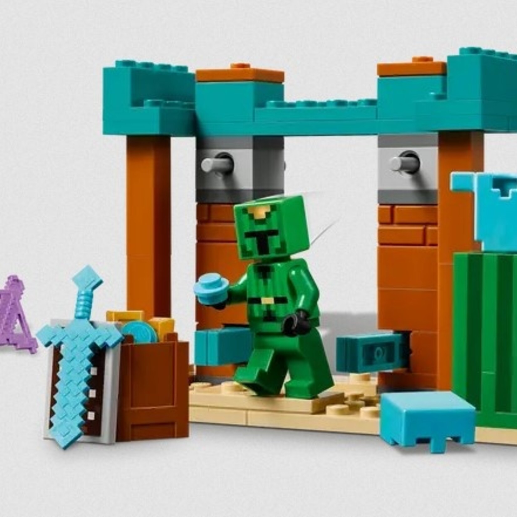 Lego Lego 21267 Minecraft - La patrouille du désert des Illageois