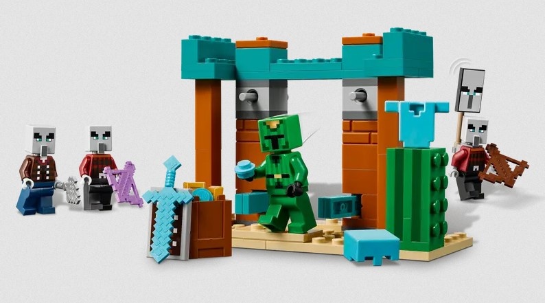 Lego Lego 21267 Minecraft - La patrouille du désert des Illageois