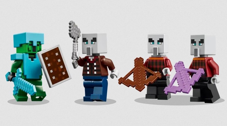 Lego Lego 21267 Minecraft - La patrouille du désert des Illageois