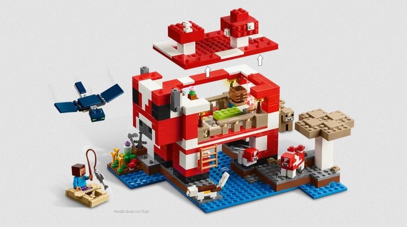 Lego Lego 21270  Minecraft - La maison mooshroom