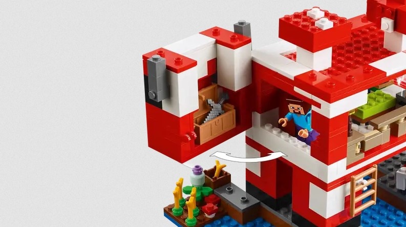Lego Lego 21270  Minecraft - La maison mooshroom