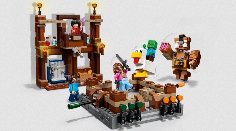 Lego Lego 21272  Minecraft - L’arène de combat du manoir des bois