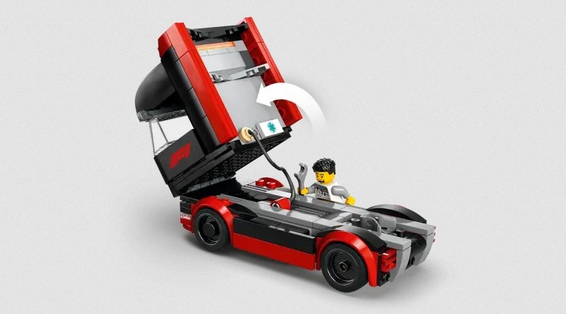 Lego Lego 60445 City - Le camion de F1® avec les voitures de F1® RB20 et AMR24