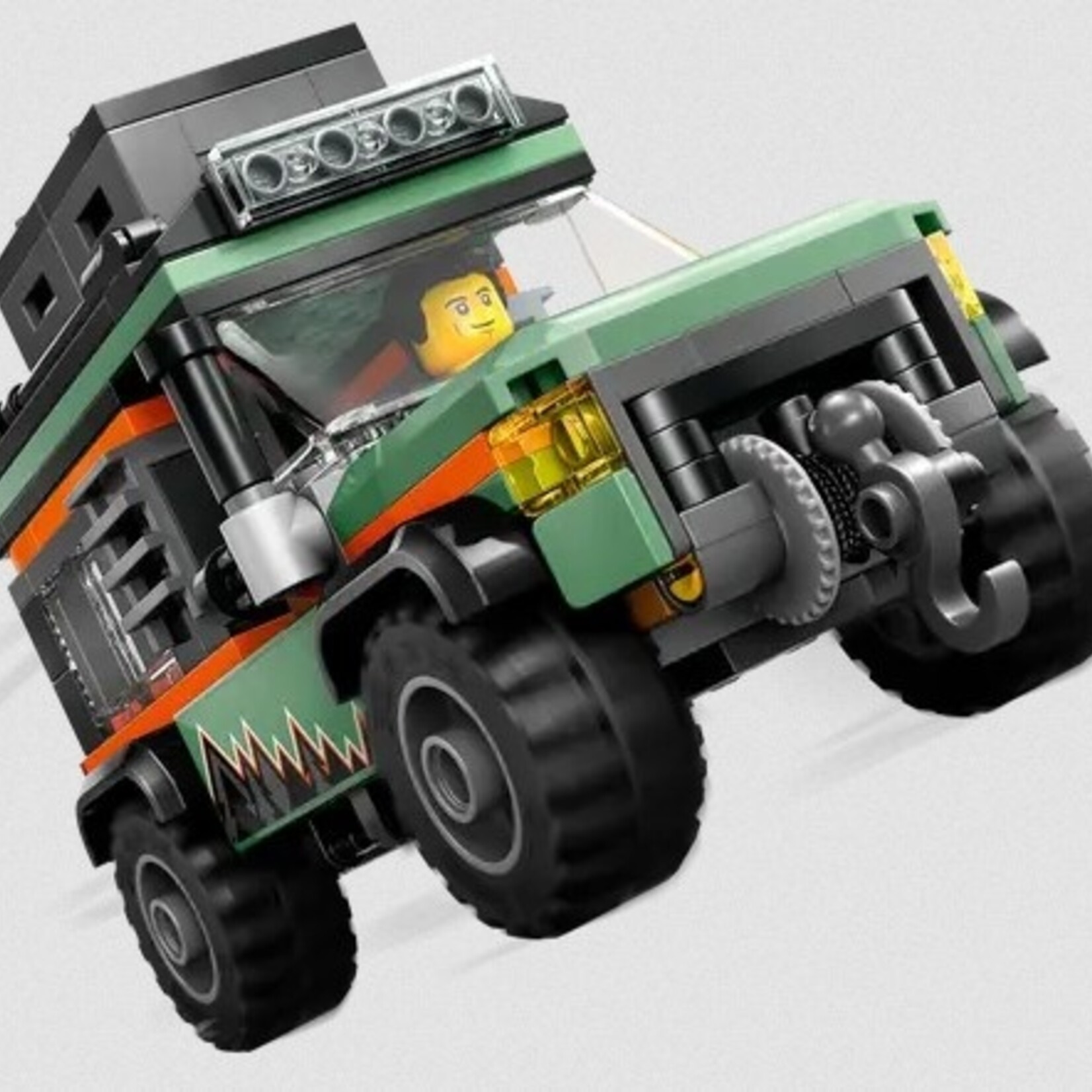 Lego Lego 60447 City - Le camion de montagne 4x4 tout-terrain
