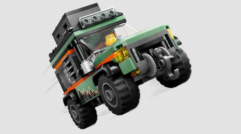 Lego Lego 60447 City - Le camion de montagne 4x4 tout-terrain