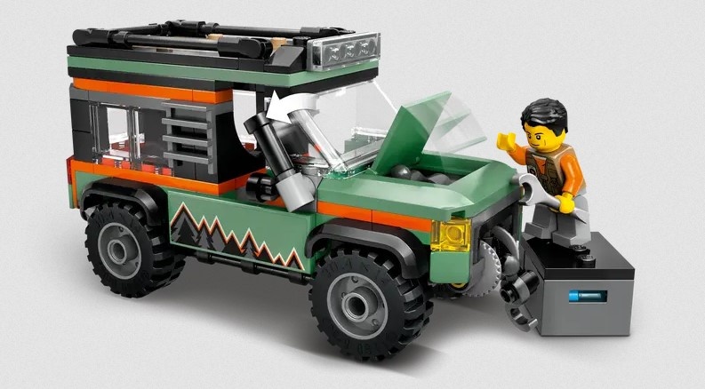 Lego Lego 60447 City - Le camion de montagne 4x4 tout-terrain