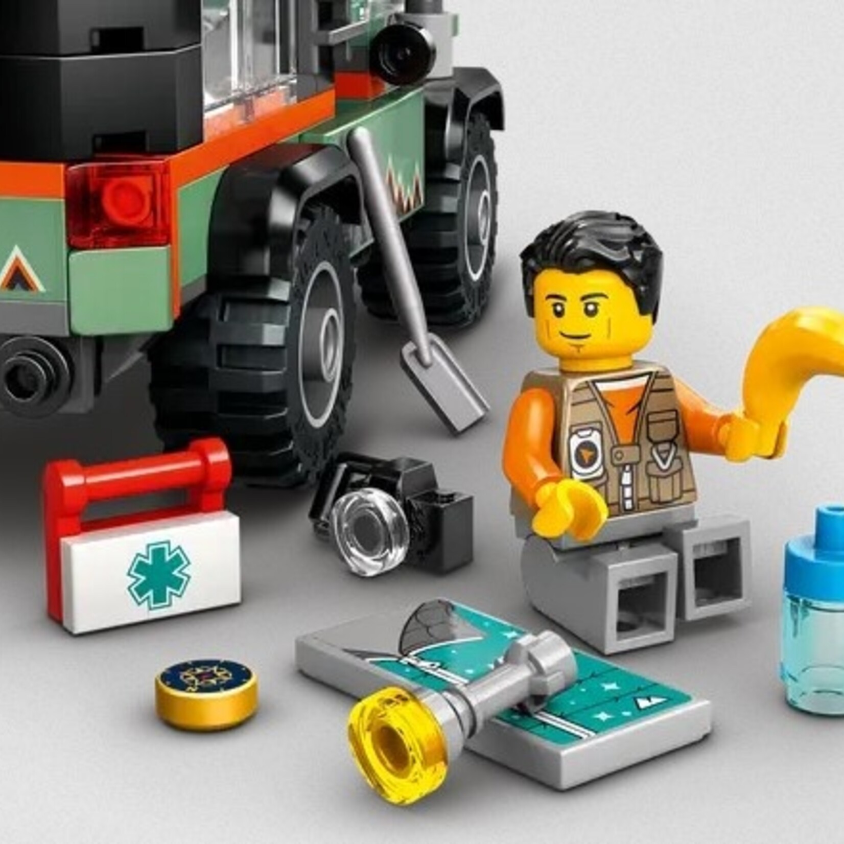 Lego Lego 60447 City - Le camion de montagne 4x4 tout-terrain