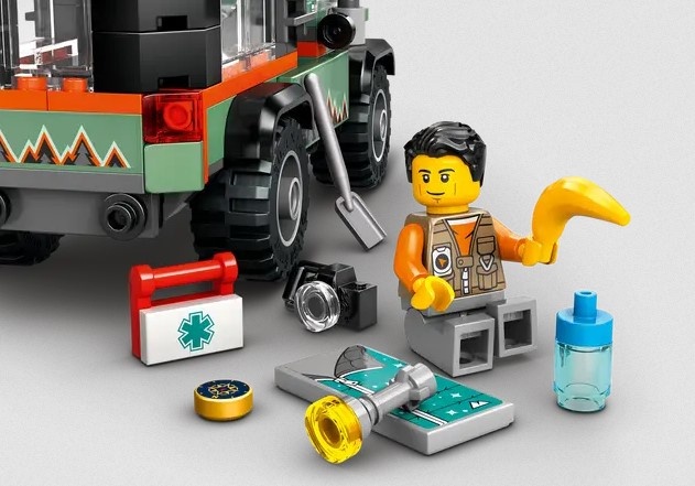 Lego Lego 60447 City - Le camion de montagne 4x4 tout-terrain