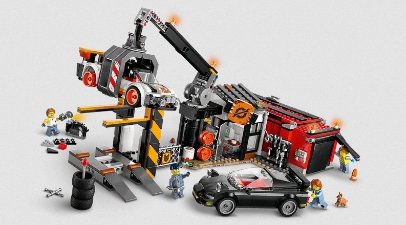 Lego Lego 60472 City - Le parc à ferraille avec voitures