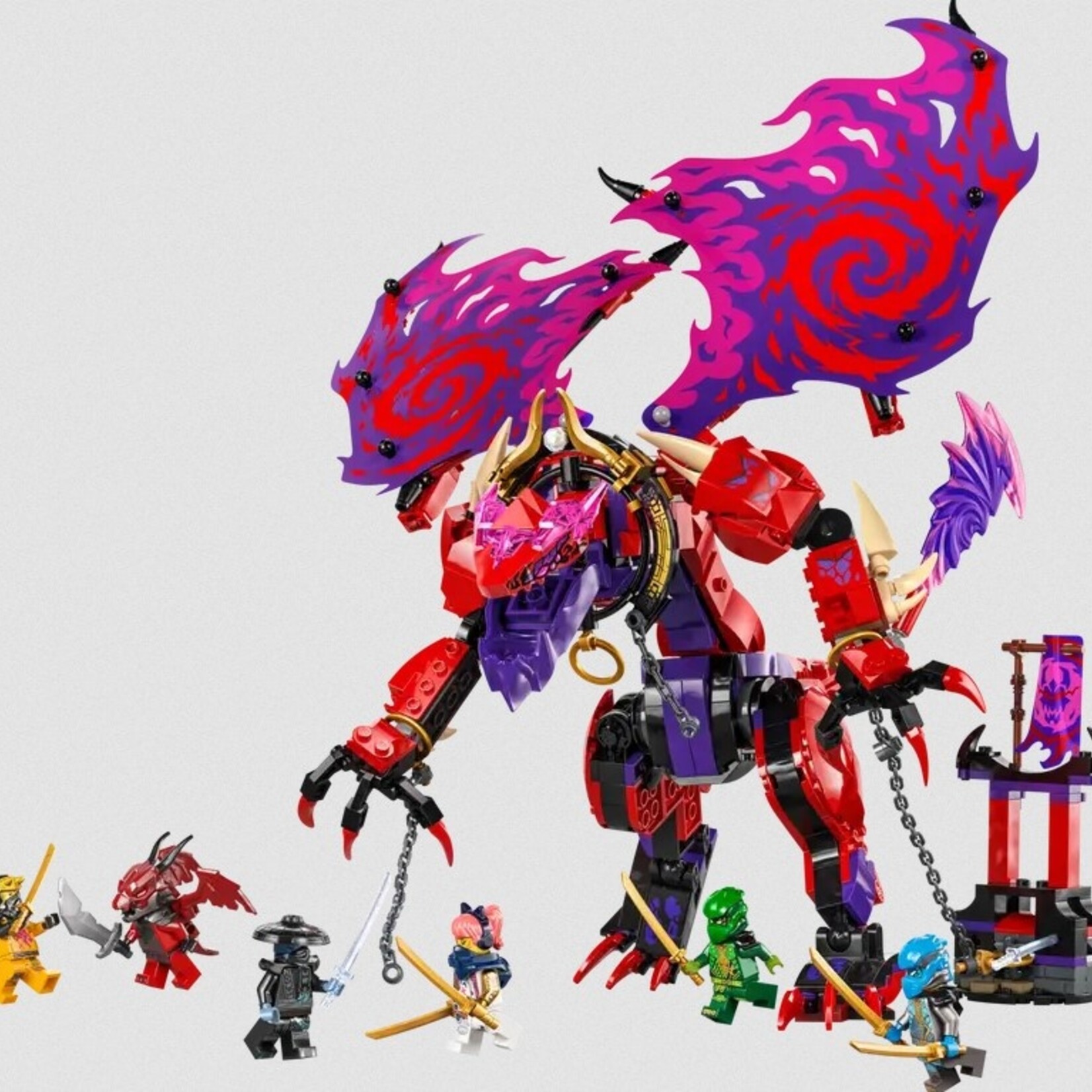 Lego Lego 71832 Ninjago - Thunderfang, le dragon du chaos