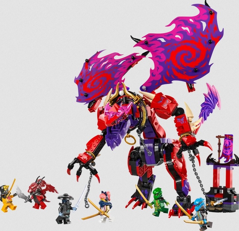 Lego Lego 71832 Ninjago - Thunderfang, le dragon du chaos
