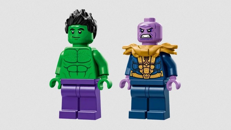 Lego Lego 76312 Marvel - Le camion de Hulk contre Thanos