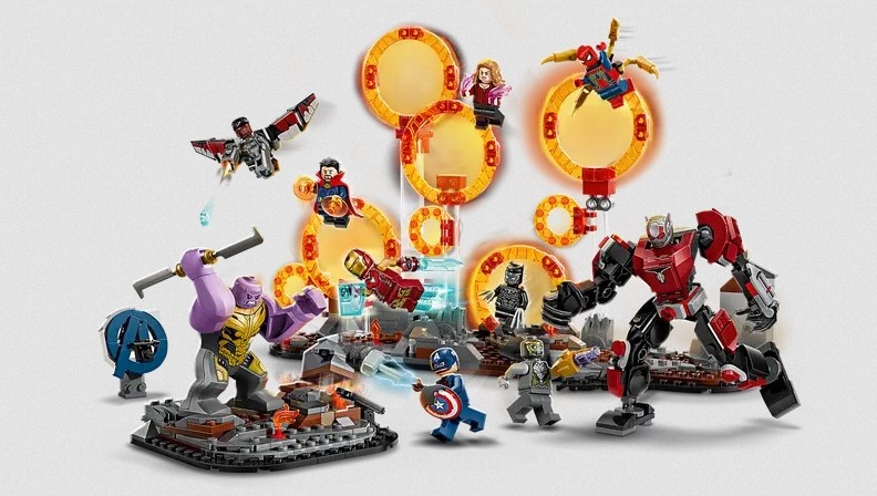 Lego Lego 76323 Marvel - Avengers : Phase finale - Le dernier combat