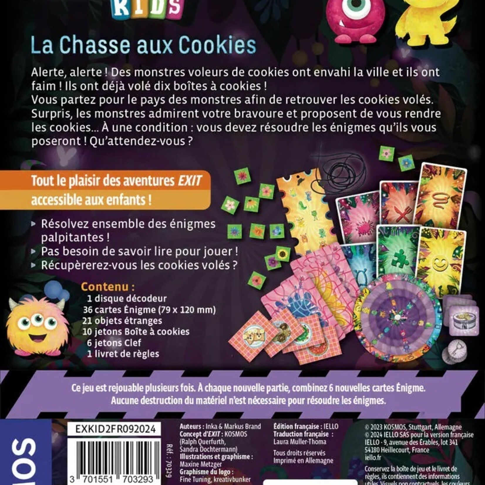 IELLO EXIT KIDS - La Chasse auc Cookies