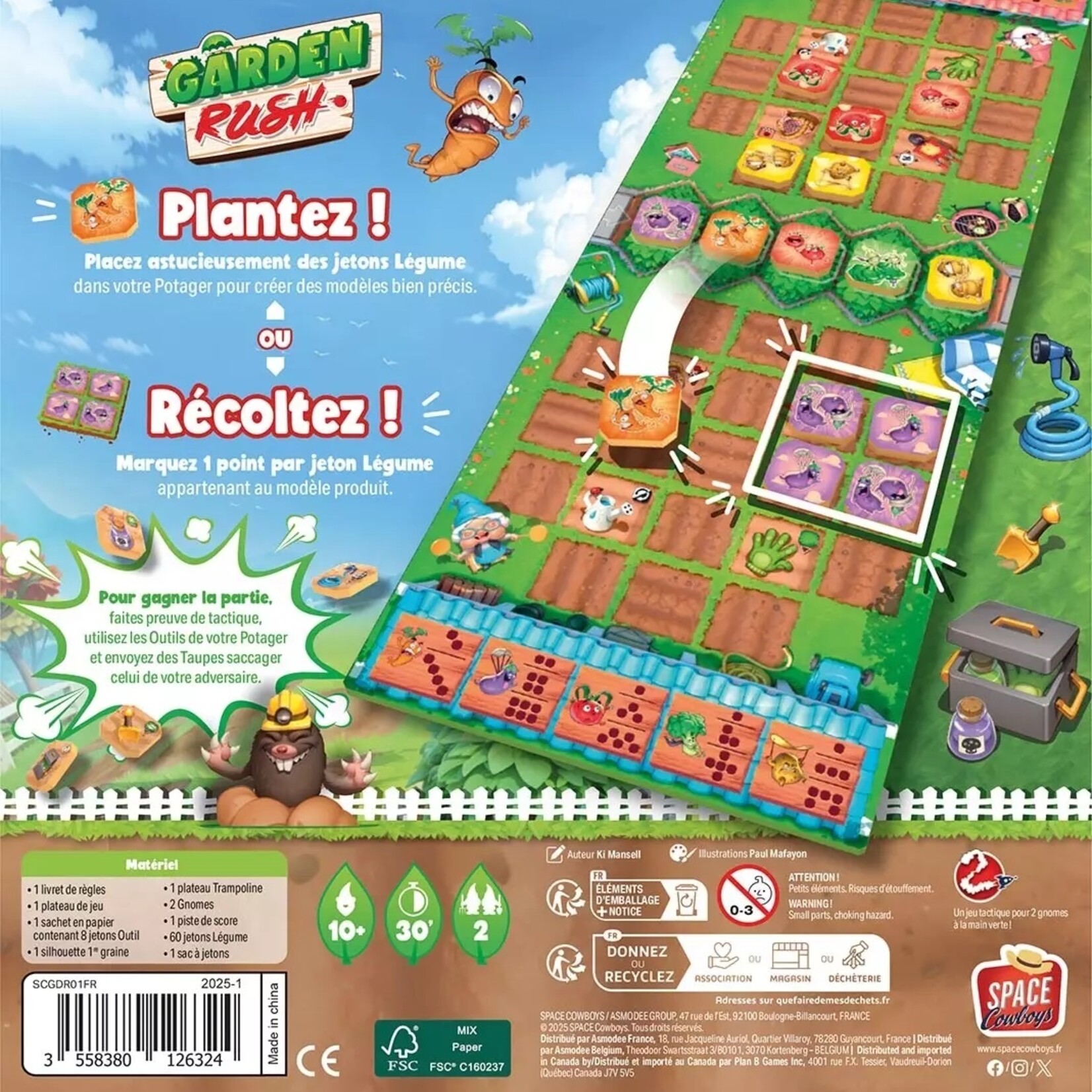 Space Cow Garden Rush - Plantez. Récoltez. Prospérez.