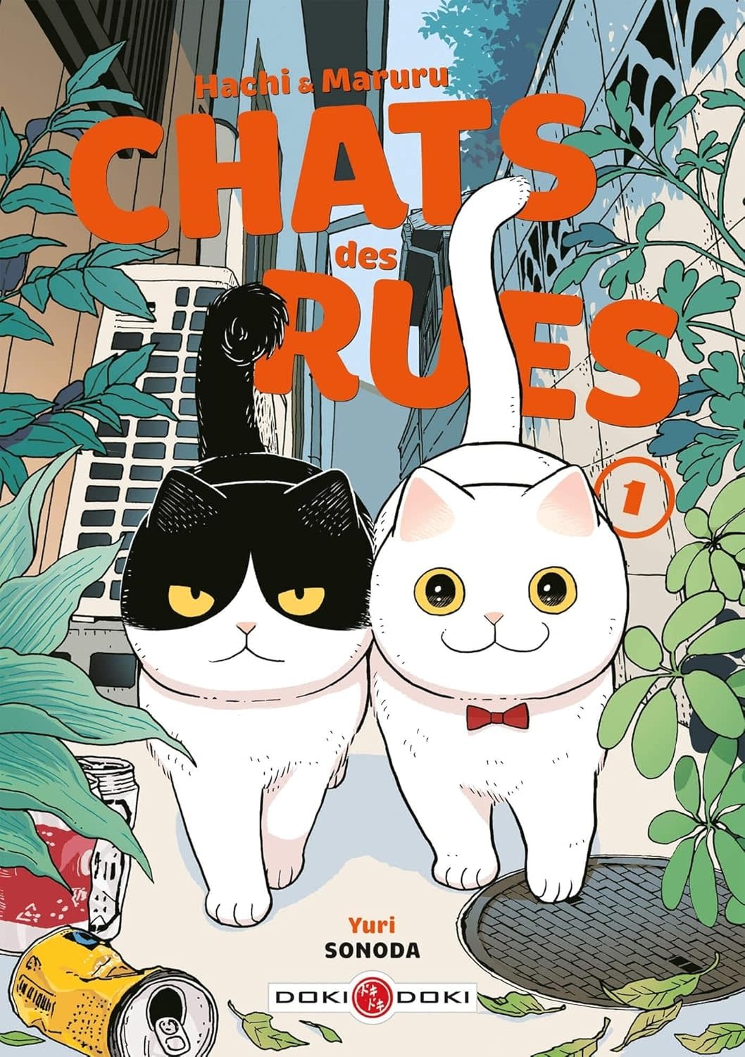 Doki Doki Manga - Hachi et Maruru Chats des rues Tome 01