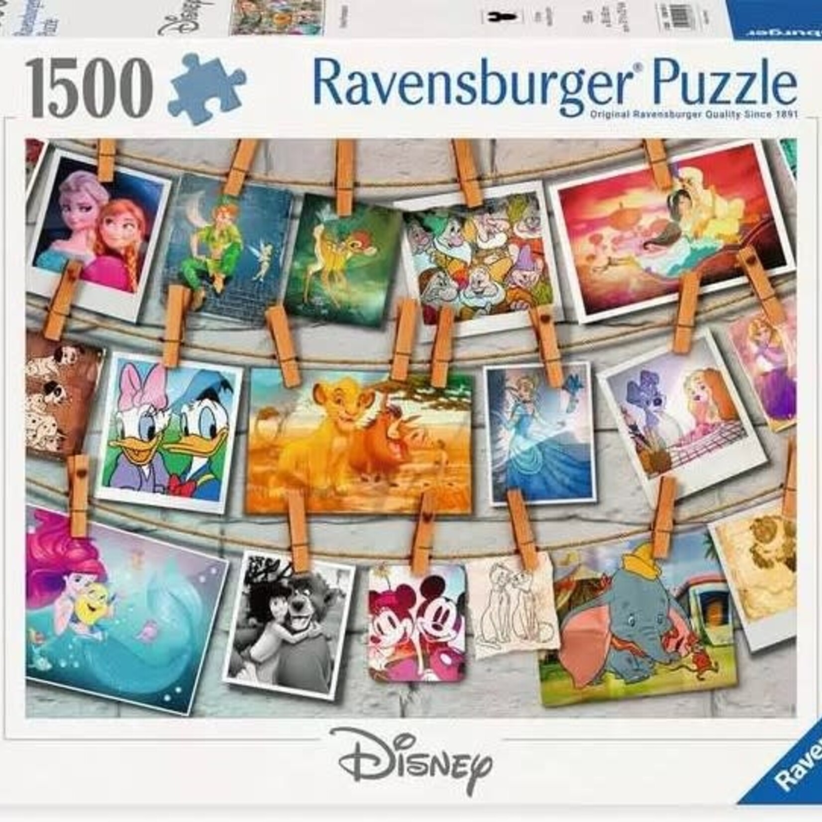 Ravensburger Ravens 1500 - Disney - Photograph