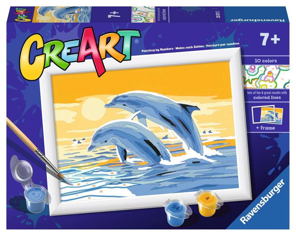 Ravensburger Creart - Aventures de dauphin