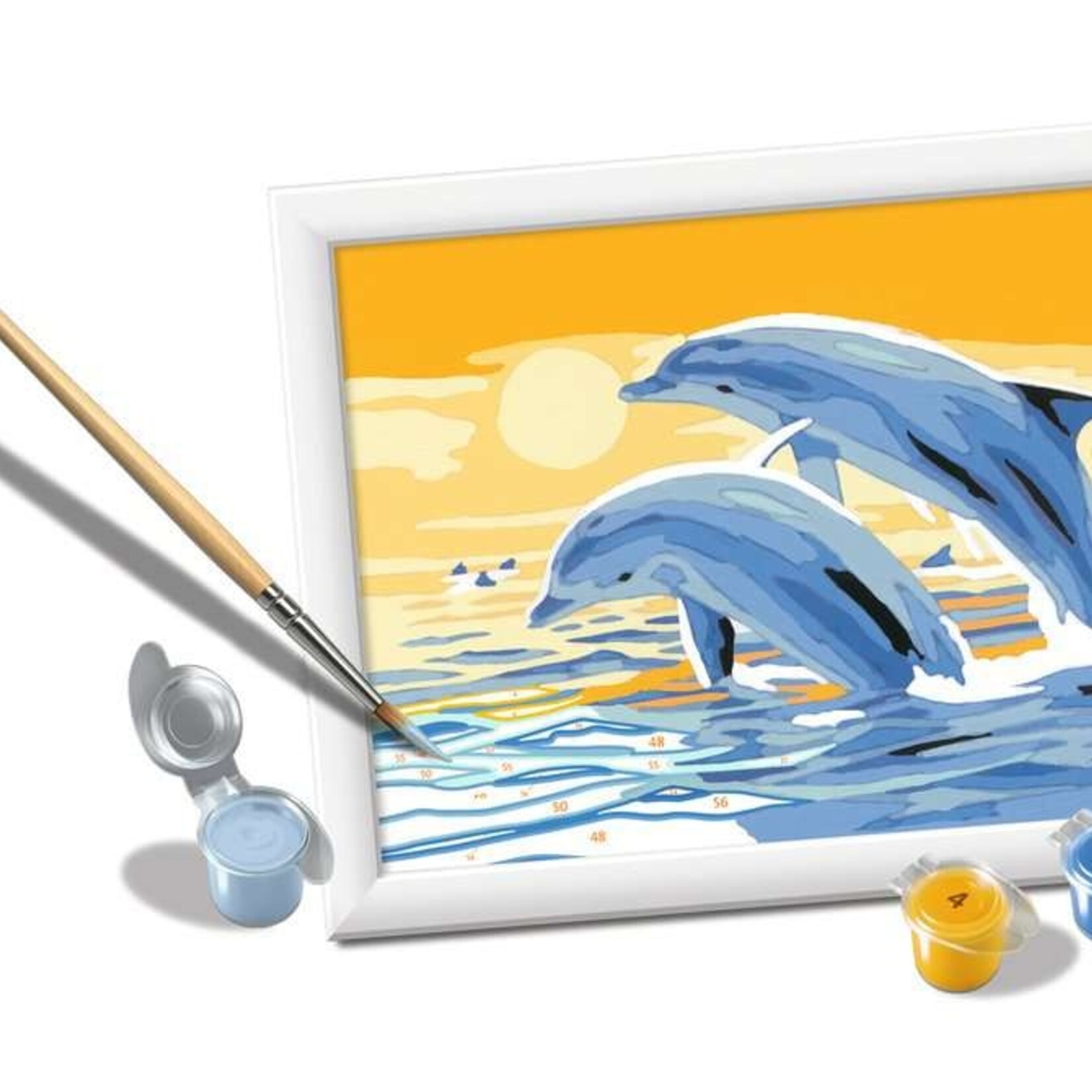 Ravensburger Creart - Aventures de dauphin