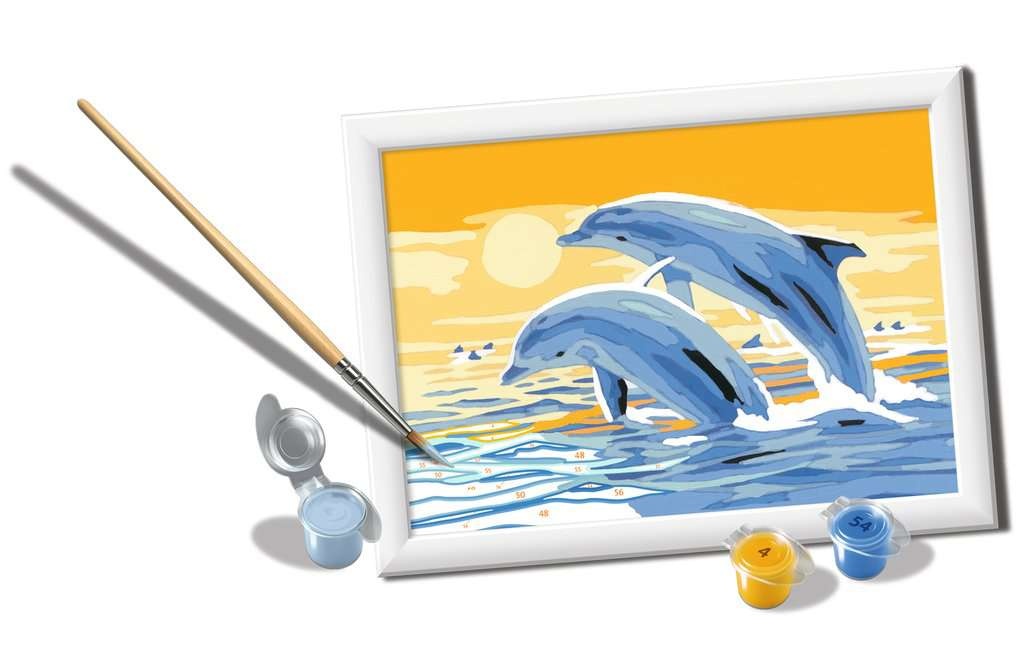 Ravensburger Creart - Aventures de dauphin