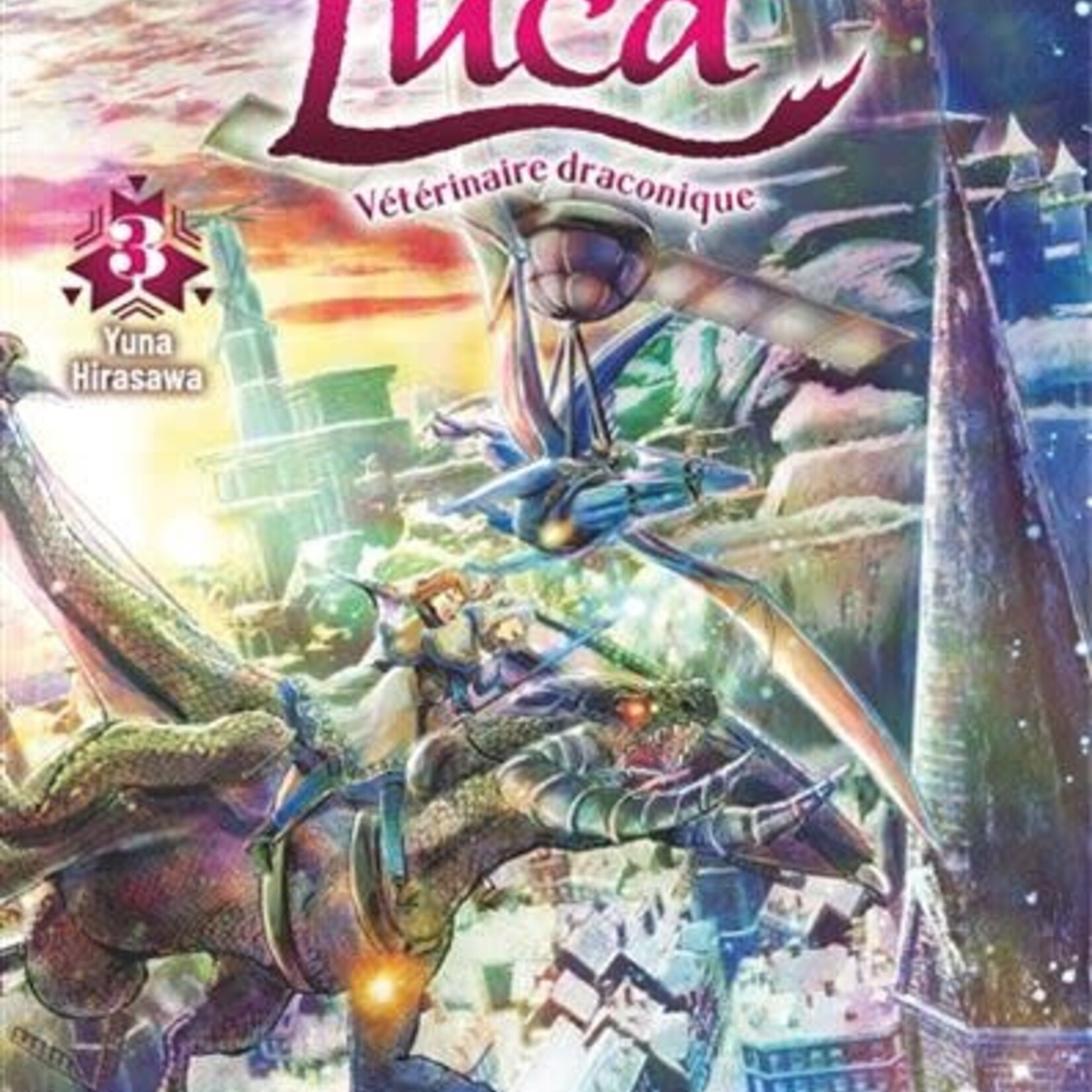 Glénat Manga - Luca, vétérinaire draconique Tome 03