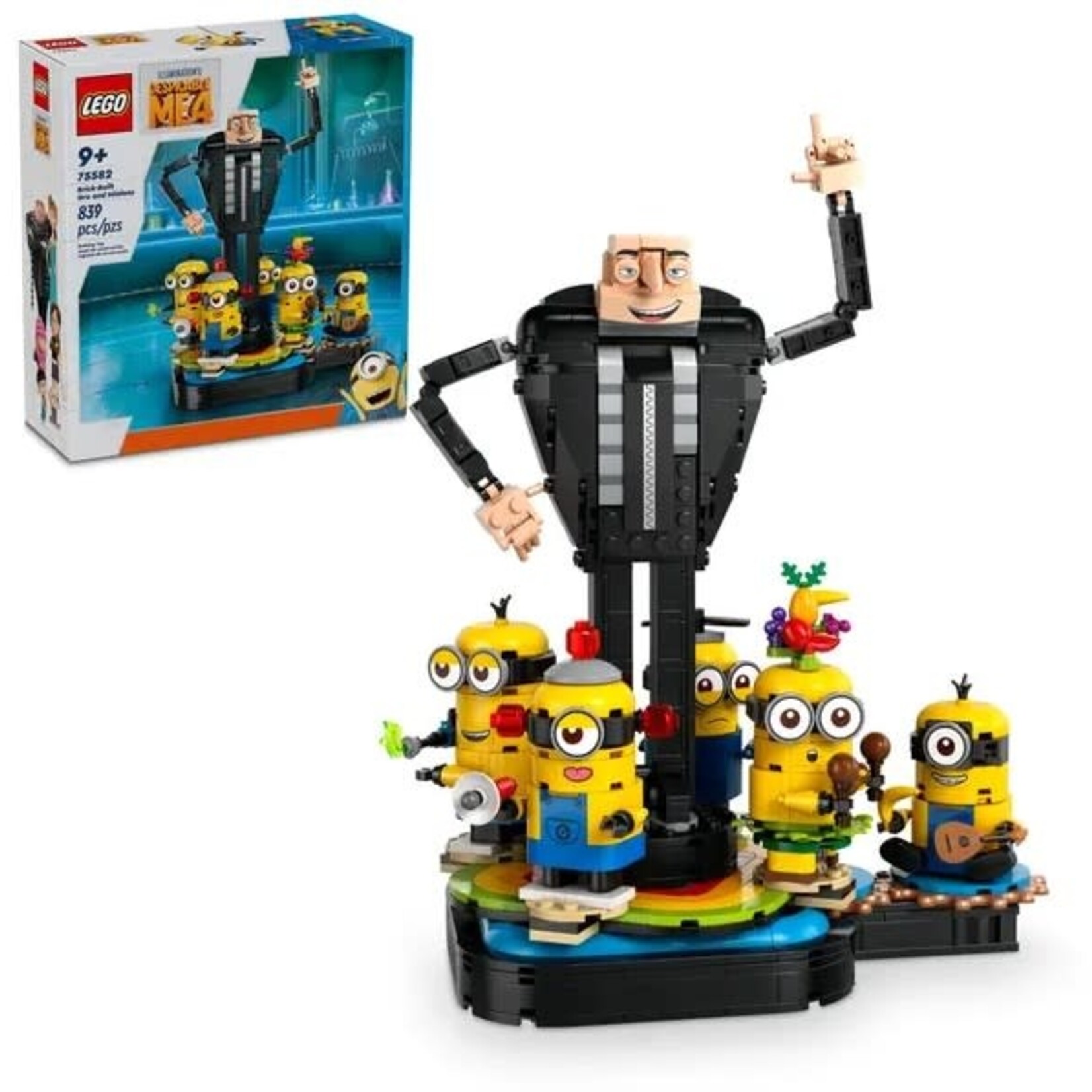 Lego Lego 75582 Despicable Me 4 -  Gru et Minions en briques