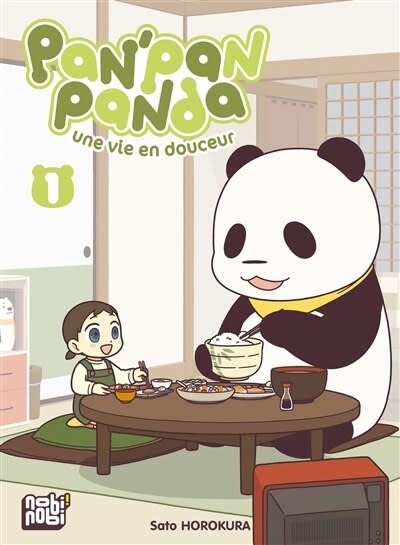 Nobi-Nobi Manga - Pan'Pan Panda, une vie en douceur Tome 01
