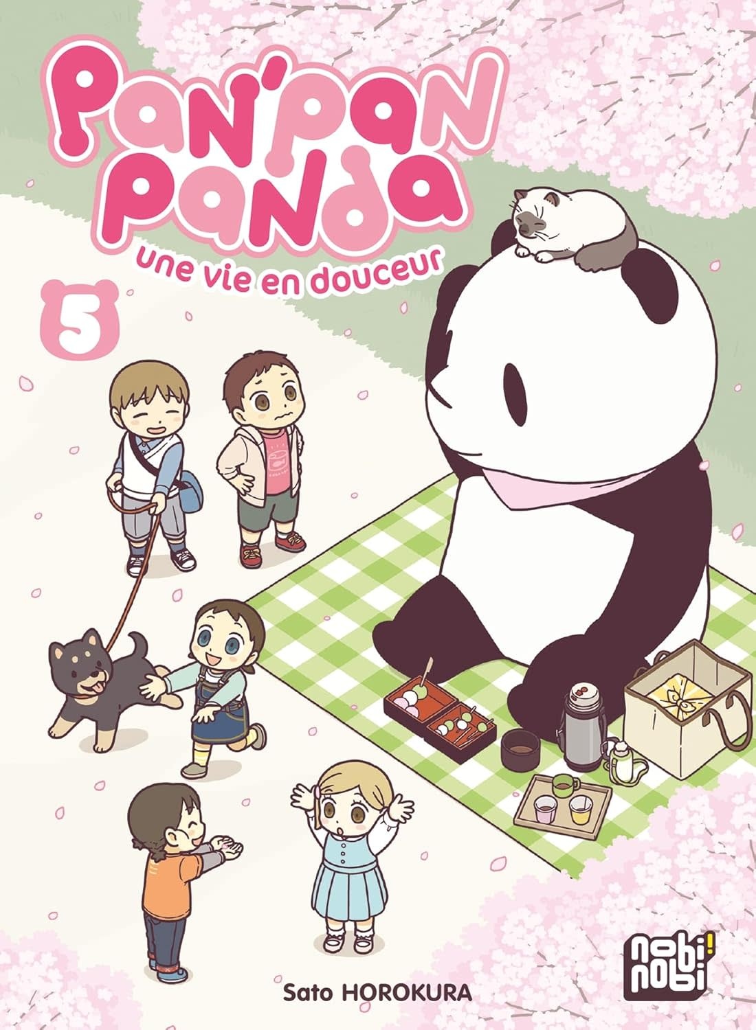 Nobi-Nobi Manga - Pan'Pan Panda, une vie en douceur Tome 05