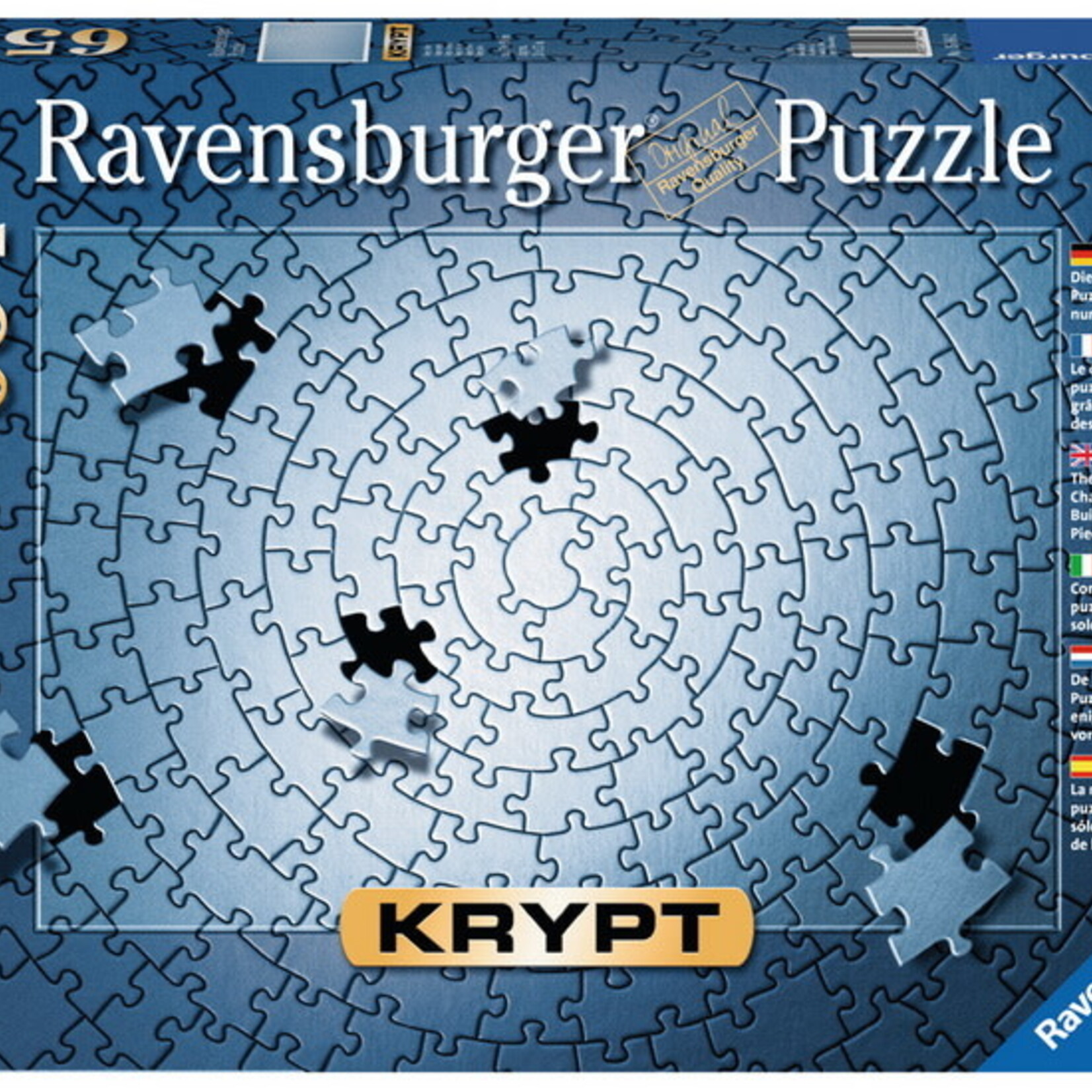Ravensburger Ravens 654 - KRYPT - Argenté