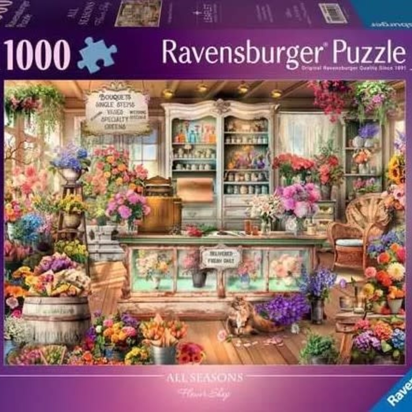 Ravensburger Ravens 1000 - All seasons flower shop