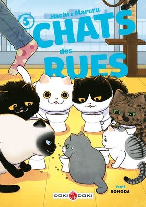 Doki Doki Manga - Hachi et Maruru Chats des rues Tome 05
