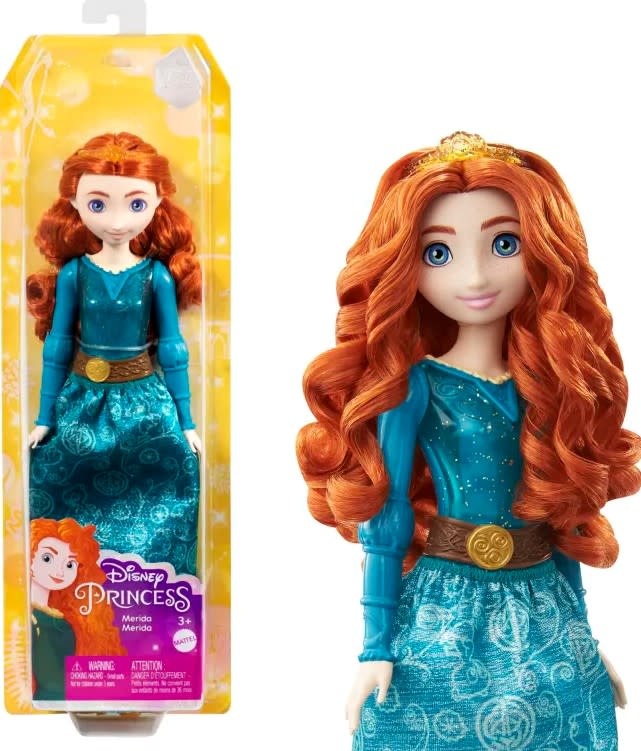 Matel Princesses Disney - Poupée Princesse - Merida