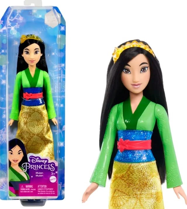 Matel Princesses Disney - Poupée Princesse - Mulan