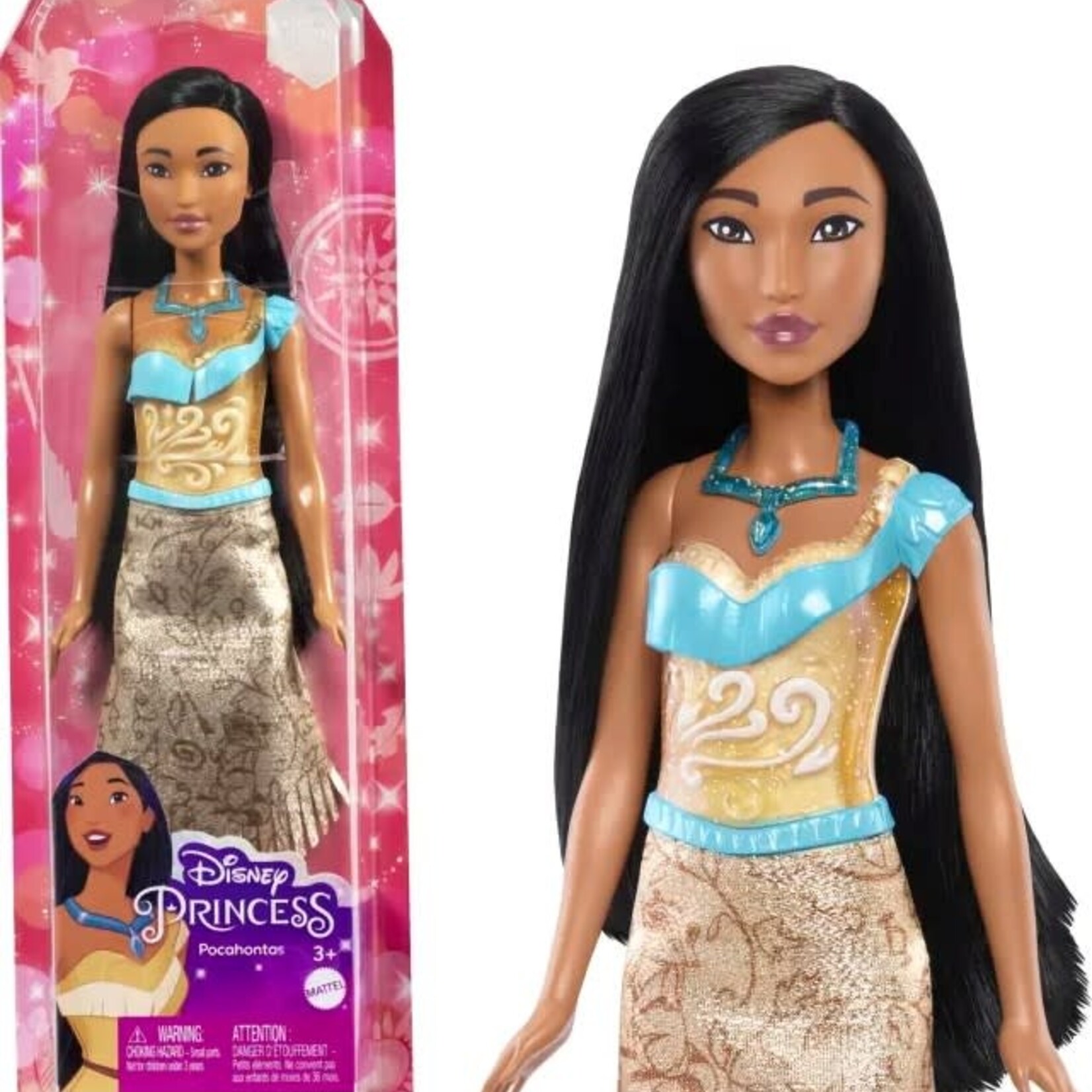 Matel Princesses Disney - Poupée Princesse - Pocahontas
