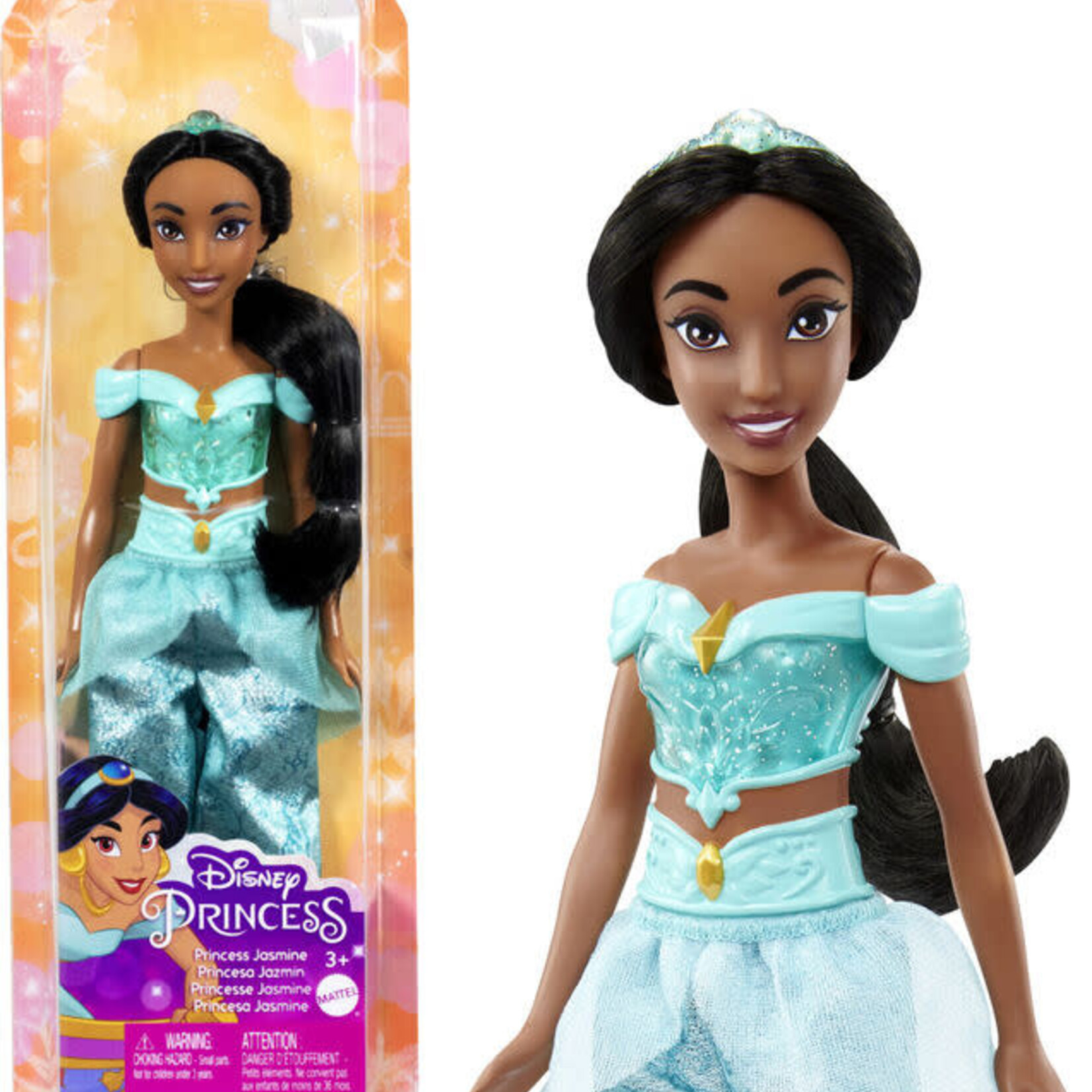 Matel Princesses Disney - Poupée Princesse - Jasmine