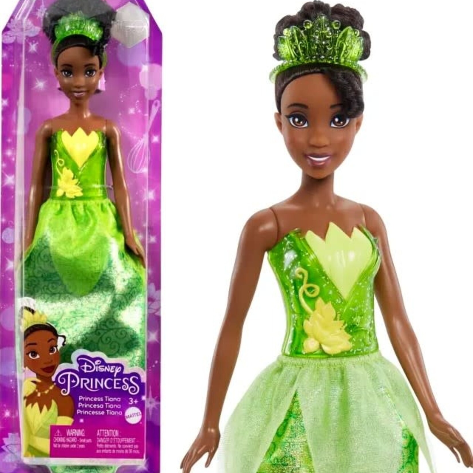 Matel Princesses Disney - Poupée Princesse - Tiana