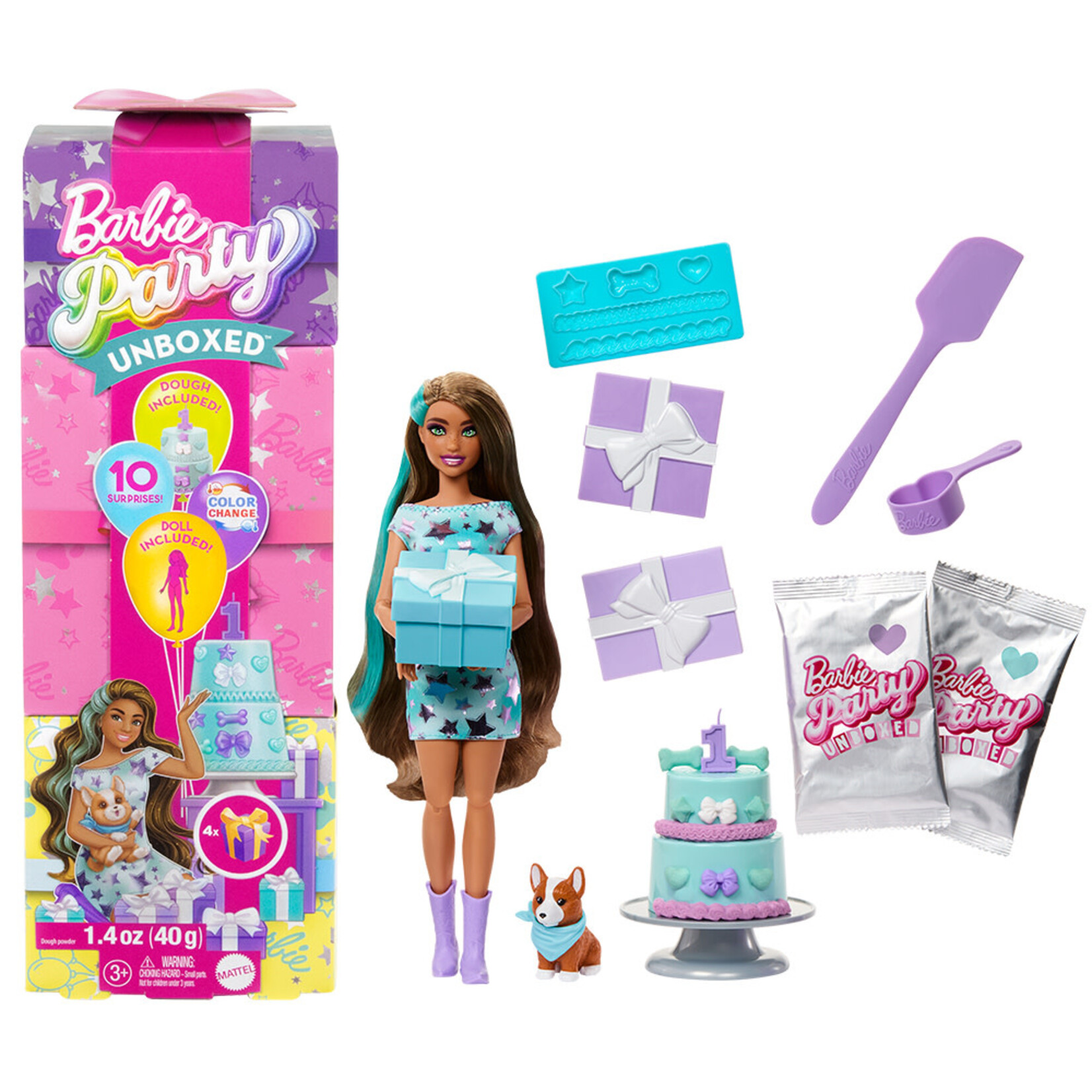 Matel Barbie Color Reveal - Barbie Party Unboxed