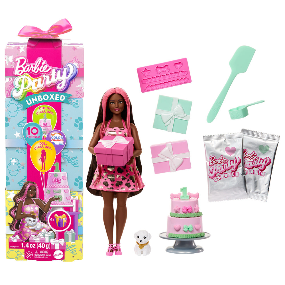 Matel Barbie Color Reveal - Barbie Party Unboxed